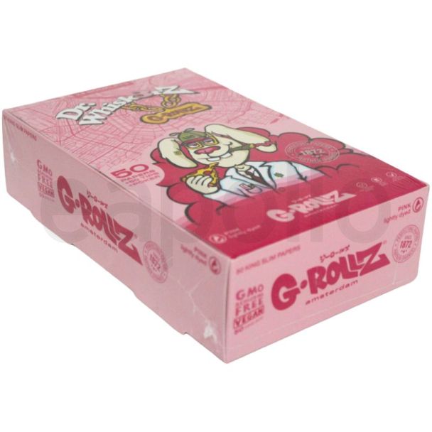 G-Rollz Cheech & Dr. Whisk3rz King Size Slim Paper + Tips 