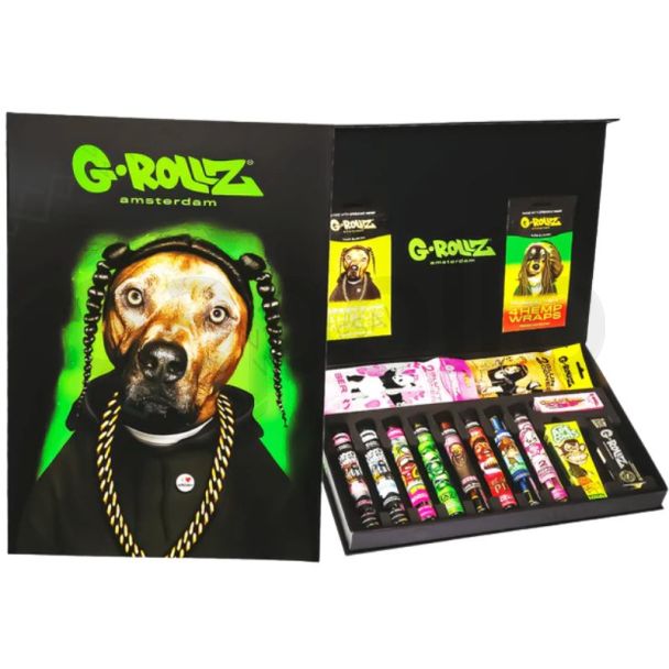 G-Rollz Wraps Collection Gift Box - Green Dog