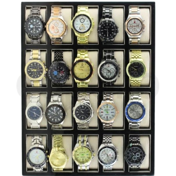 Men's Metal Strap Watches - Assorted (2)