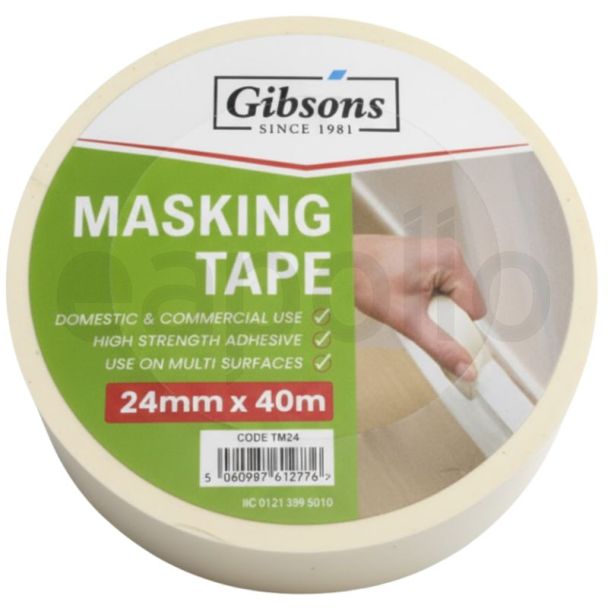 Gibsons Masking Tape (24mm x 40M)