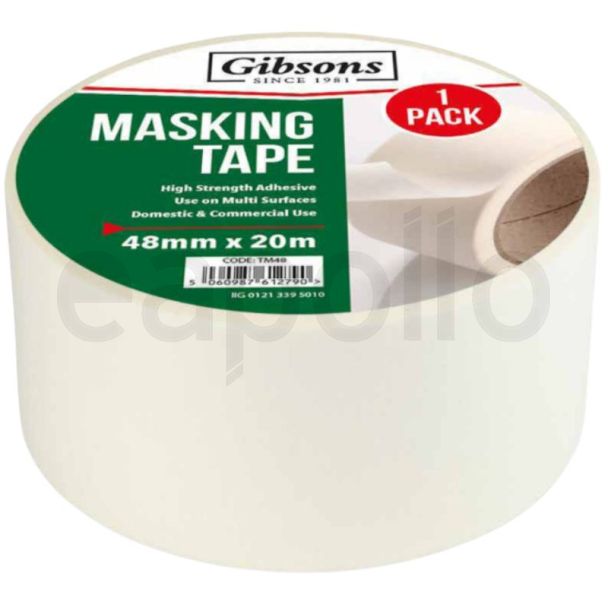 Gibsons Masking Tape (48mm x 20M)