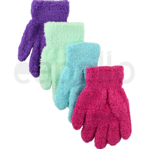 Girls Thermal Snow Soft Magic Gloves