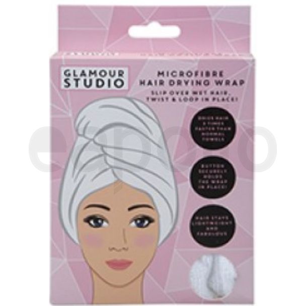 Glamour Studio Micro Fibre Hair Drying Wrap
