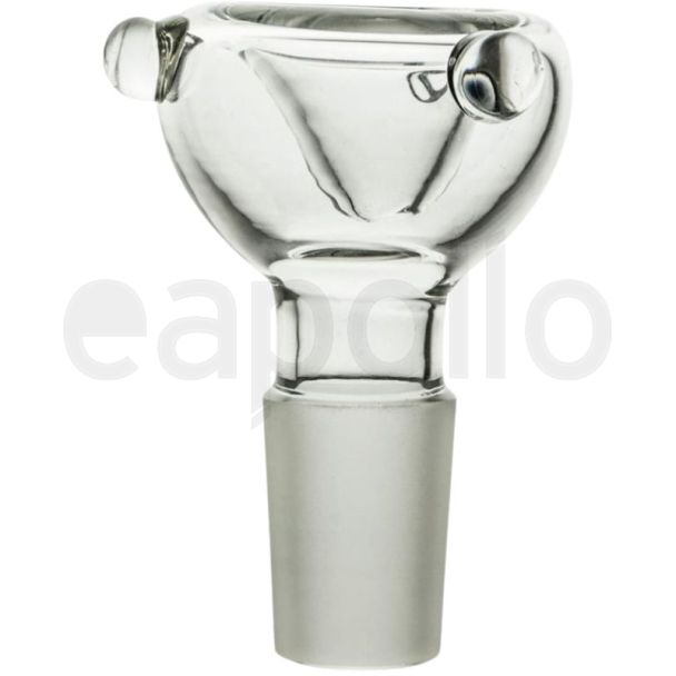 Glass Cone Male - Clear (19cm)