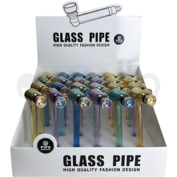 Glass Pipe Hammer Design - 12.5cm