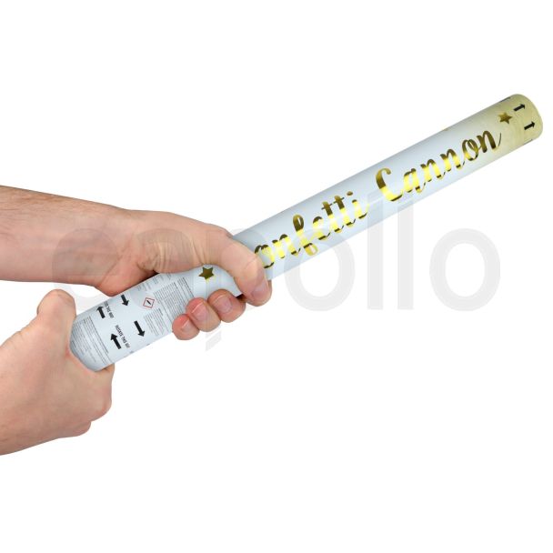 Gold Paper Confetti Cannon (50cm)