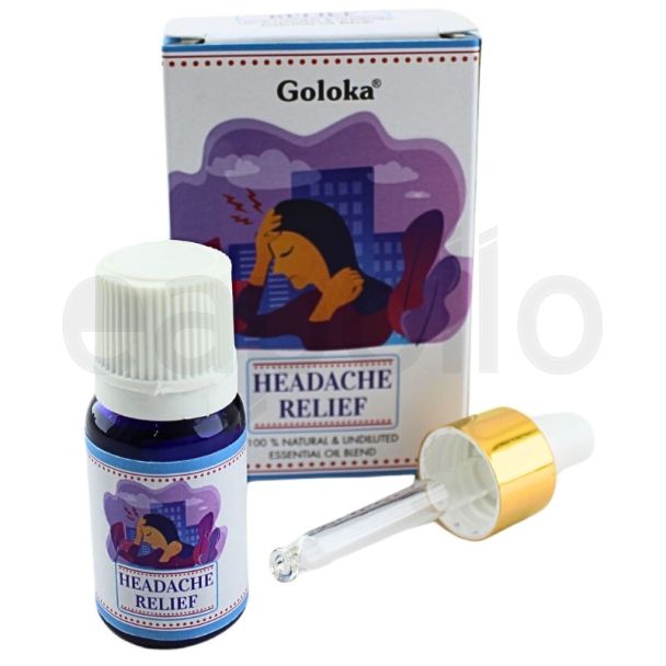 Goloka Blend Natural Essential Oil Headache Relief