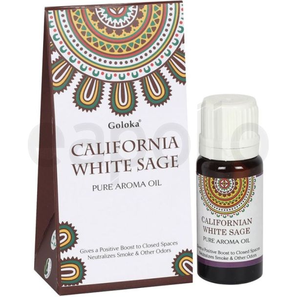 Goloka California White Sage Fragrance Oil - 10ml