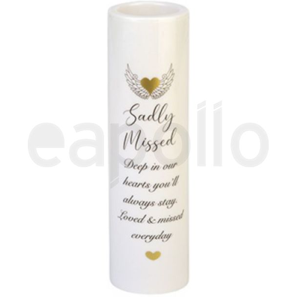 Graveside LED Candle Light – Sadly Missed
