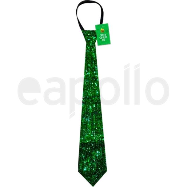 Green Sequin Tie – St. Patrick’s Day