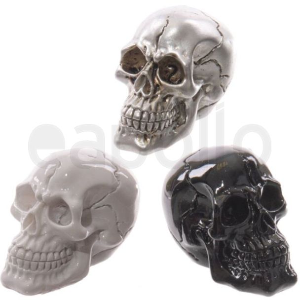 Gruesome Small Skull Figurine - Assorted (3.5cm)