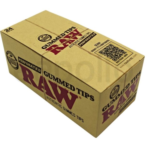 RAW Perforated Gummed Tips 