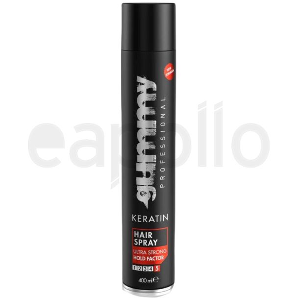 Gummy Keratin Ultra Strong Hold Factor Hair Spray - 400ml