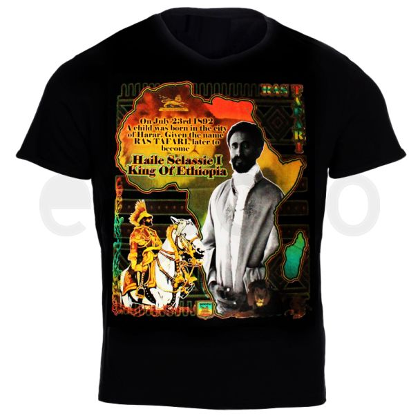 Haile Selassie "King of Ethopia" T-Shirt