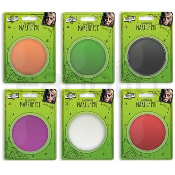 Halloween Face Paint Pot 16g - Assorted