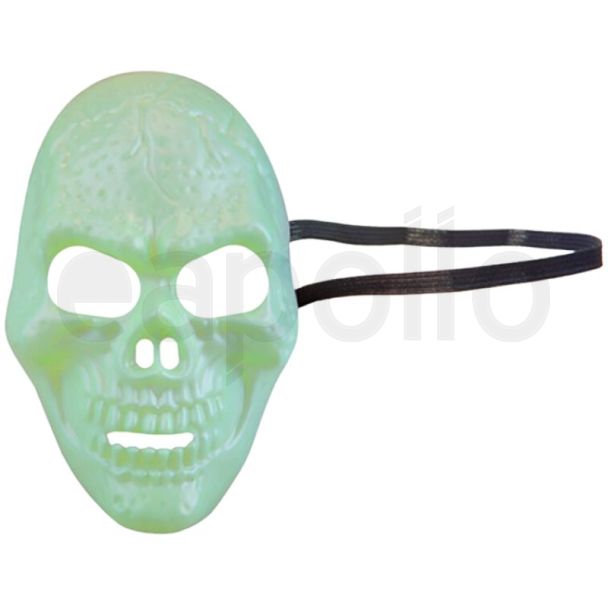 Halloween Glow In The Dark Skull Mask