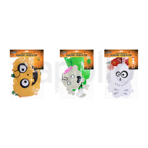 Halloween Hanging Character - Assorted
