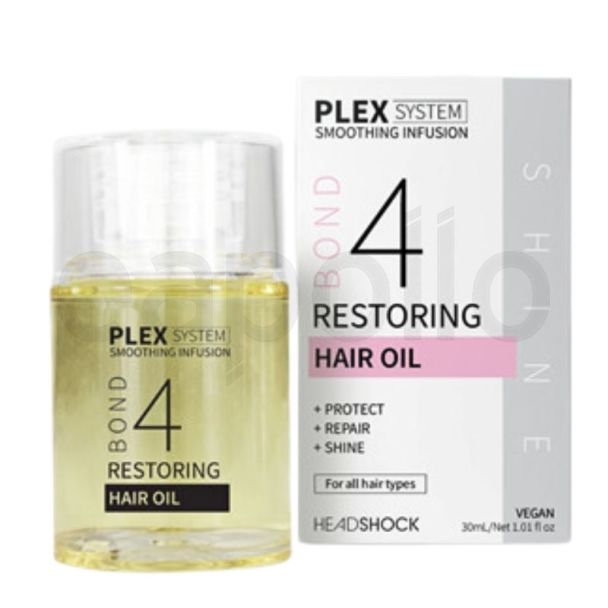 Wholesale HeadShock Plex System Restoring Hair Oil (Bond 4) 30ml 