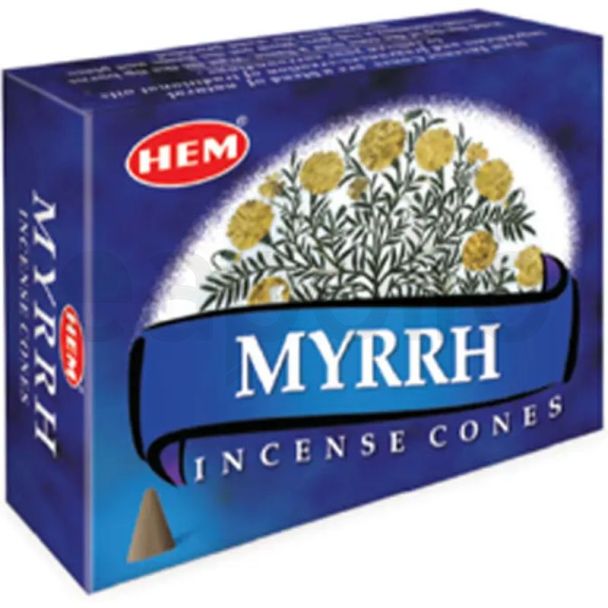 Hem Incense Cones - Myrrh