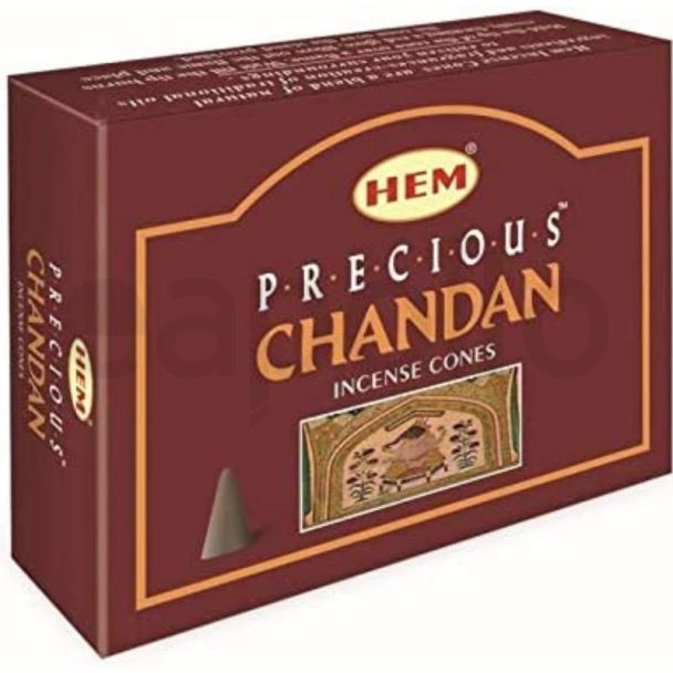 Hem Incense Cones - Precious Chandan