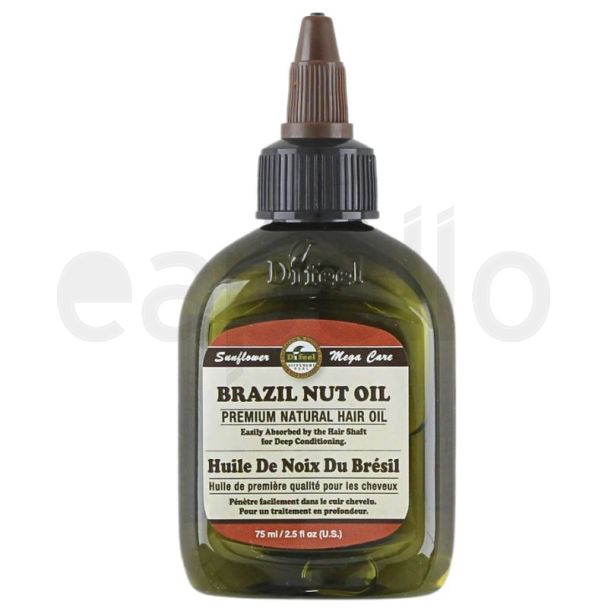 Difeel Premium Natural Hair Oil - Brazil Nut Oil 