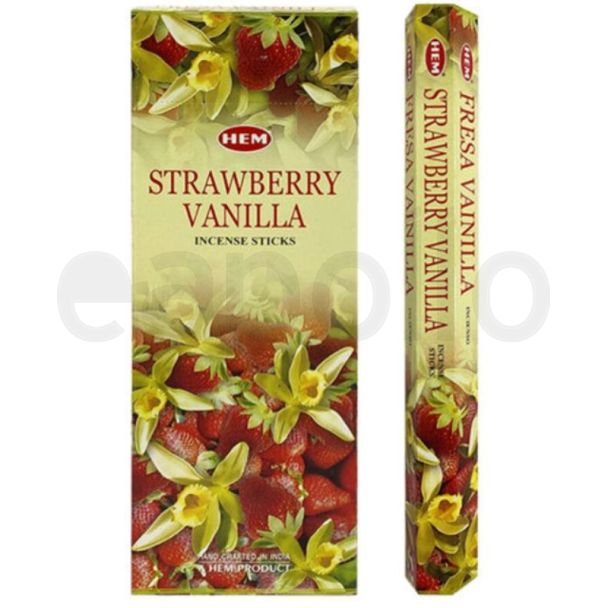 HEM Incense Sticks - Strawberry Vanilla