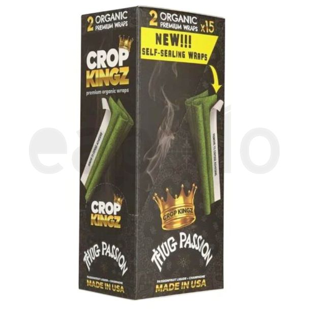 Crop Kingz Premium Self-Sealing Wraps - Thug Passion (2 Per Pack)