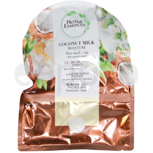Herbal Essences Hair Mask & Cap - Coconut Milk Moisture (20ml)