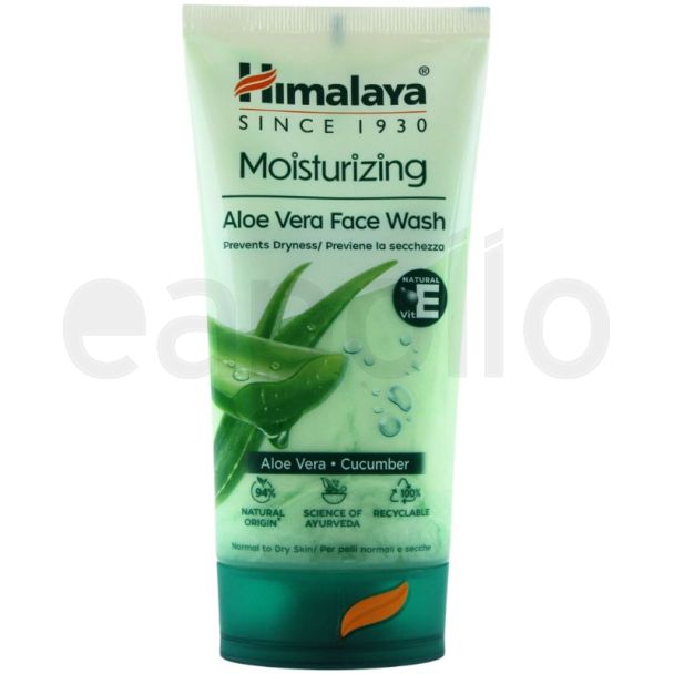 Himalaya Herbals Moisturizing Aloe Vera Face Wash (150ml)