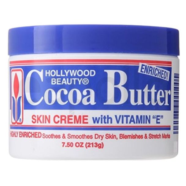 Hollywood Beauty Cocoa Butter Skin Creme With Vitamin E 7.50 oz 