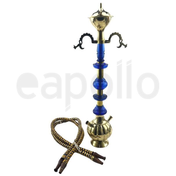 Hooka Clear Plastic Rings 2 Pipe 15 inch 