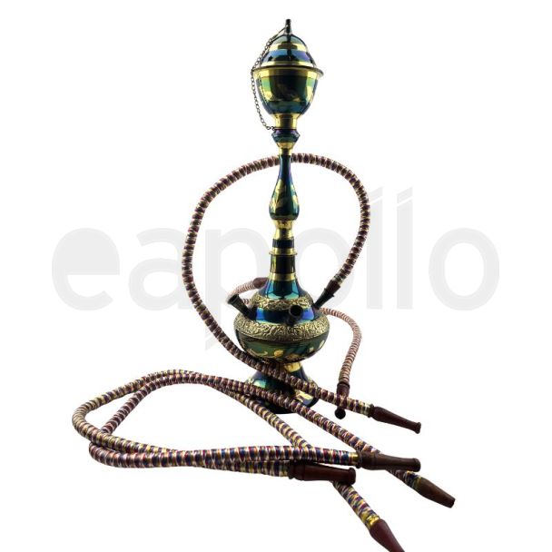 Hooka Oxidised 4 Pipe 16 inch
