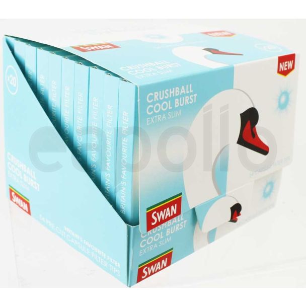 Swan Extra Slim Crushball Cool Burst Filter Tips