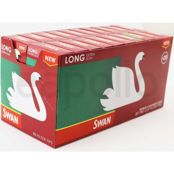 Swan Long Extra Slim Pre Cut Filter Tips