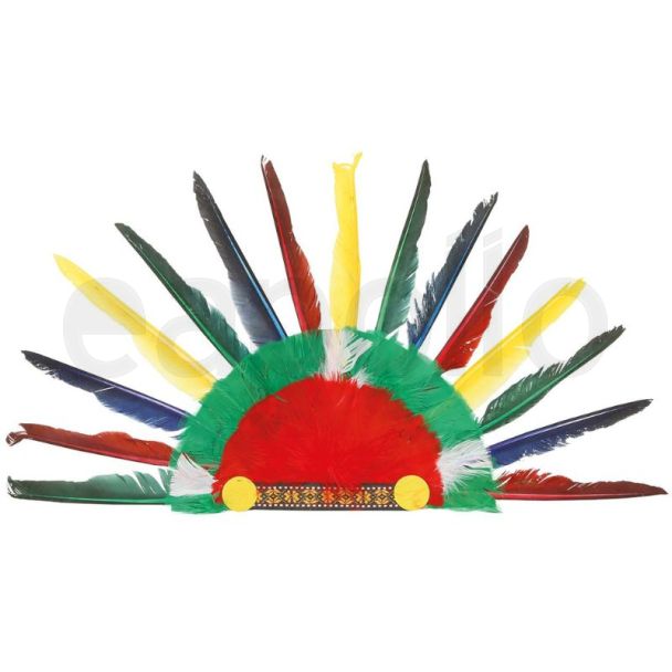 Indian Feather Headdress Hat