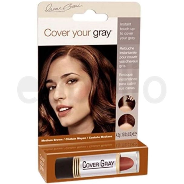 Irene Gari Cover Your Gray Hair Stick - Medium Brown 
