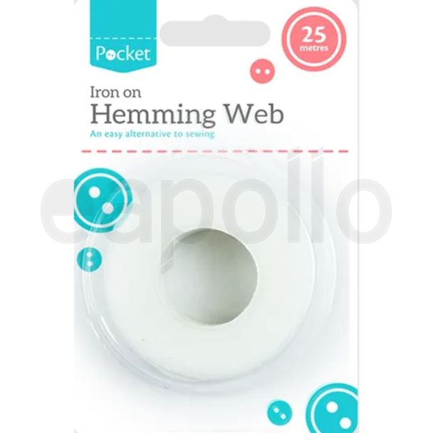 Iron On Hemming Web (25 Metres)