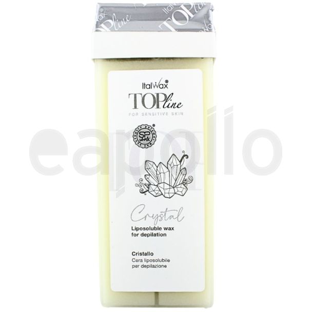 Italwax Top Line Wax For Depilation For Sensitive Skin - Crystal (100ml)