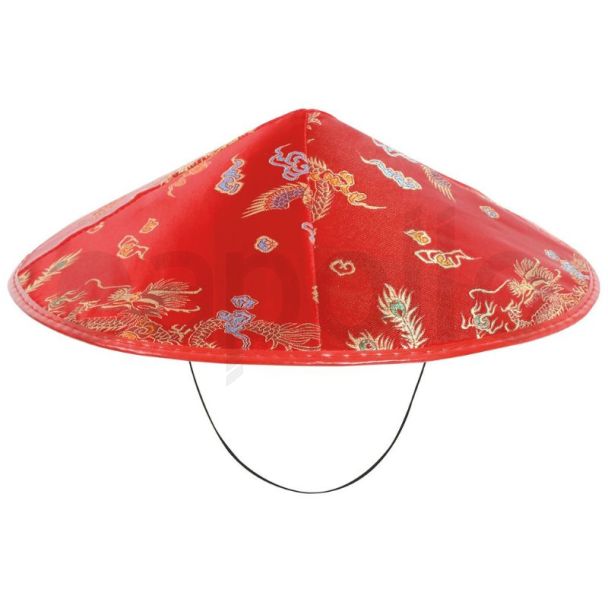 Japanese Hat for Adults - Red