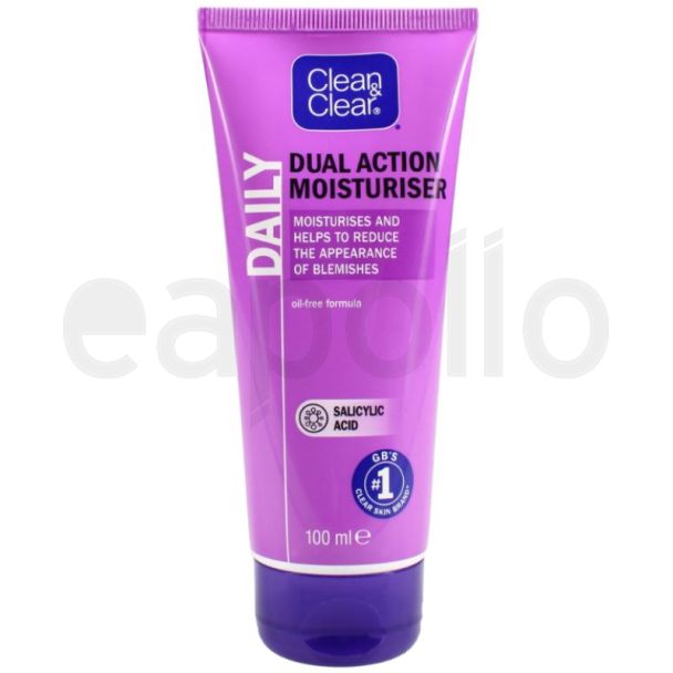 Clean & Clear Daily Moisturiser Cream Dual Action