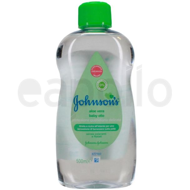 Johnson's Aloe Vera Baby Oil 500ml