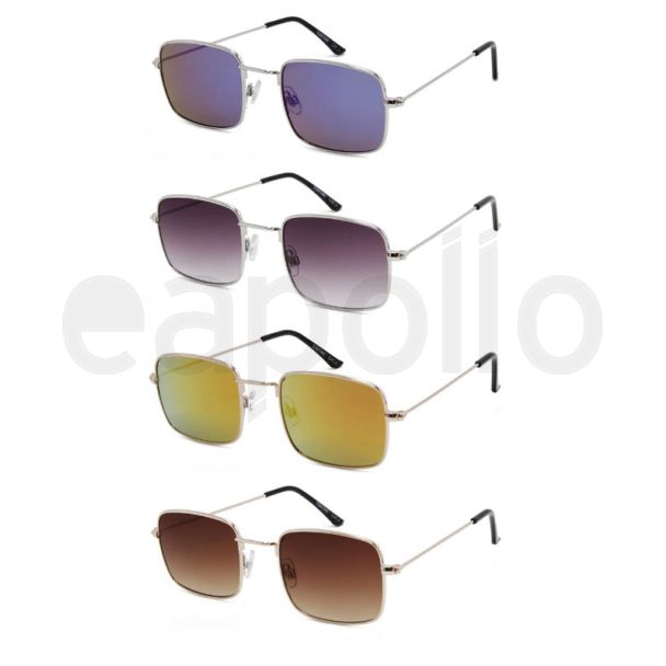 Kids Square Reflector Sunglasses - Assorted