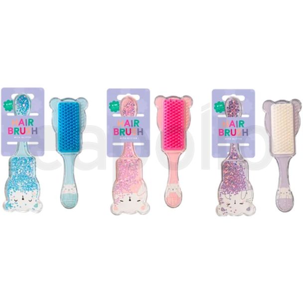 Kids Animal Design Hairbrush – Assorted (17cm)