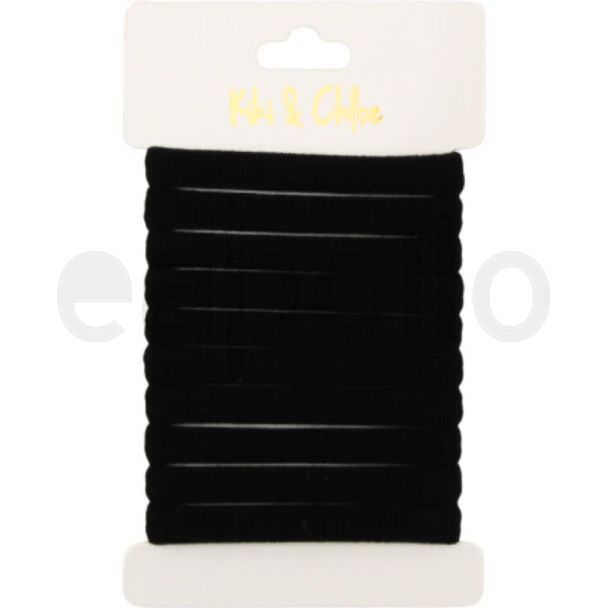 Kiki & Chloe Jersey Elastics- Black 
