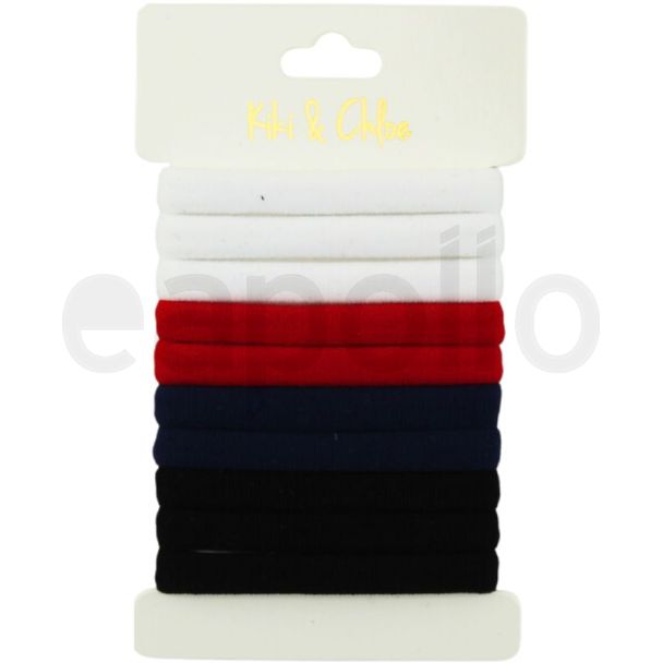 Kiki & Chloe Jersey Elastics- Spectator Colours