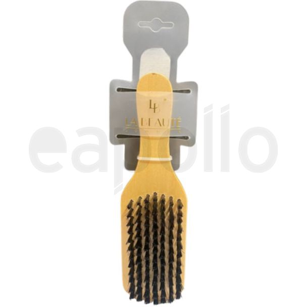 La Beaute London Wooden Soft Hairbrush - 18cm