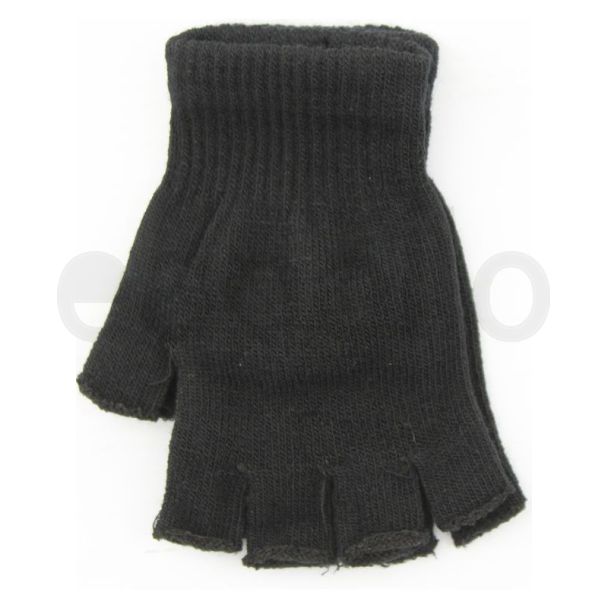 Ladies Fresh Feel Fingerless Magic Gloves - Black