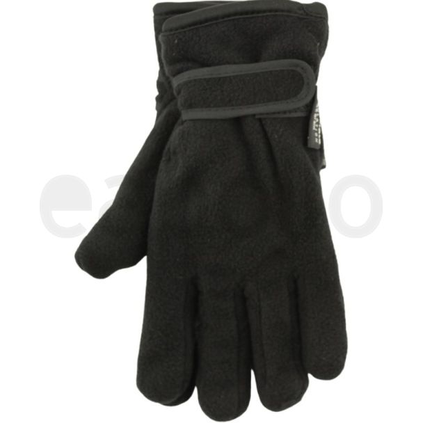 Ladies Thinsulate Polar Fleece Gloves - Black