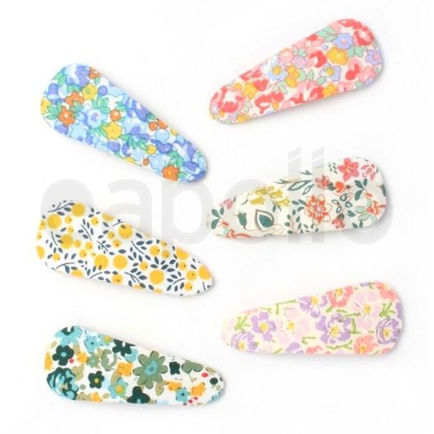 Large Floral Fabric Sleepie 6.5cm - Assorted