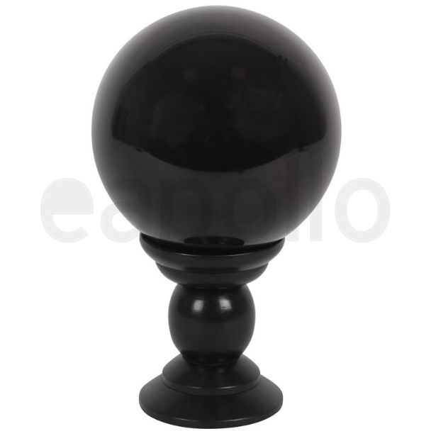 Wholesale Large Glass Crystal Ball on Stand -Black